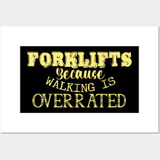 Forklift Certified Meme Posters and Art